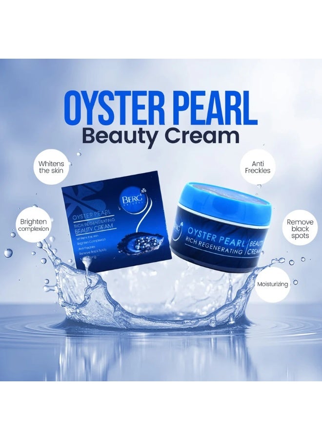 بيرغ كريم تجميل غني بلؤلؤ المحار لتجديد البشرة، 6 قطع في العلبة - Image 3